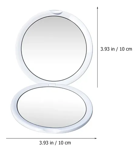 Espejo De Aumento De Definición, Espejo Plegable Para M
