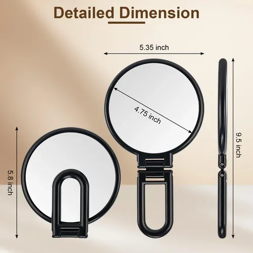 Mirror Boomiboo, Plegable, Con Aumento De 10 Aumentos, Para