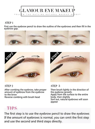 Para Mujeres, El Gel Teñido Para Cejas No Mancha