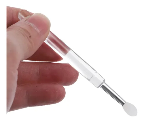 Transparent Silicone Lipstick Brush For Makeup Use 4pcs Kit