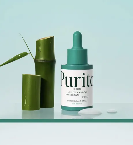 Purito Seoul Mighty Bamboo Panthenol Serum 30ml Todo Tipo De Piel Día/noche
