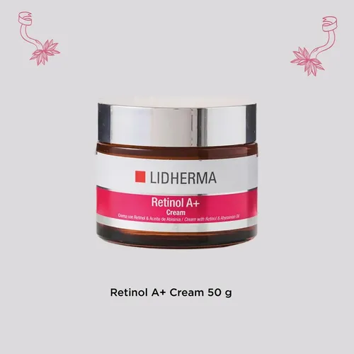 Crema Retinol A+ 50 Ml Lidherma 30+ Renovador Facial