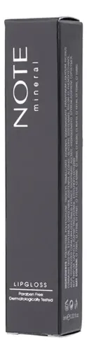 Brillo Labial Note Mineral Lip Gloss Vegano X6ml