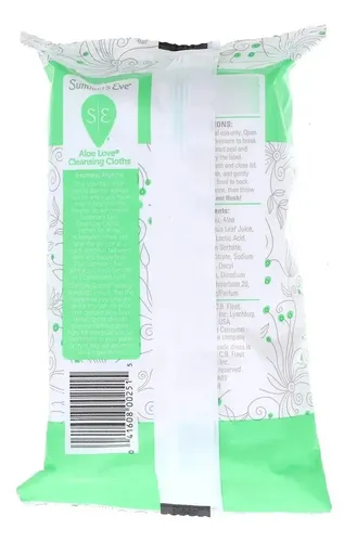 Toallitas Íntimas Aloe Love Summer’s Eve 64 Uds