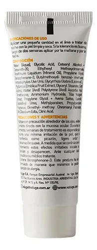 Esfumel Plus Crema Blanqueadora Intensiva Manchas Valuge Momento de aplicación Día/Noche Tipo de piel Sensible