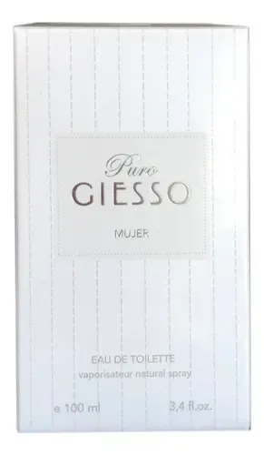 Perfume Giesso Puro 100ml Eau de Toilette Cítrico Mujer