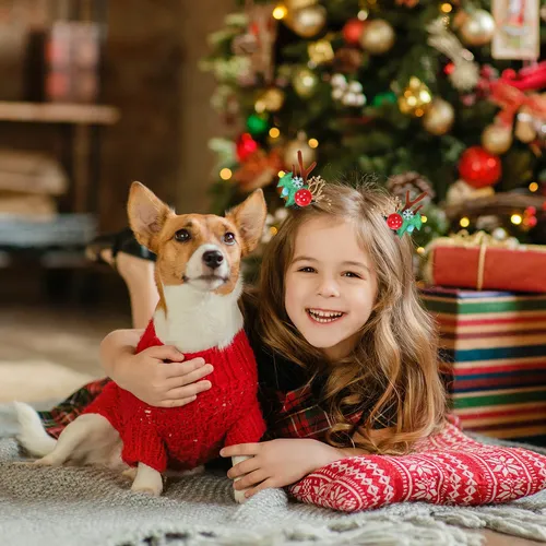1 Par De Navideños Para Con Cuernos De Reno