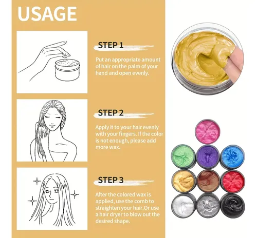 Tinte Amarillo Semi Permanente – Suave Y Duradero 100ml