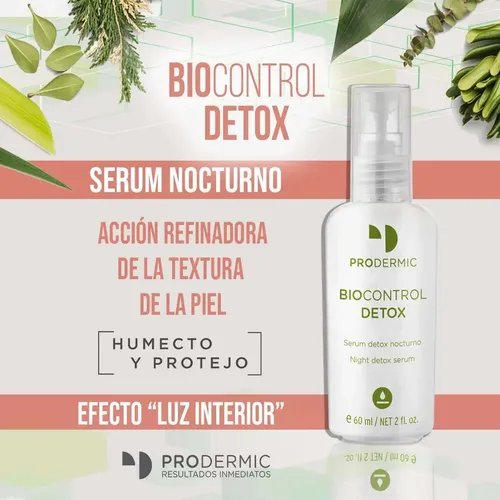 Bio Control Detox Serum Piel Grasa Poros Dilatados Prodermic