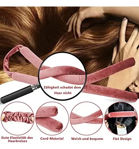 Kit For Rizar El Cabello, Rulos Desmontables For La &ur