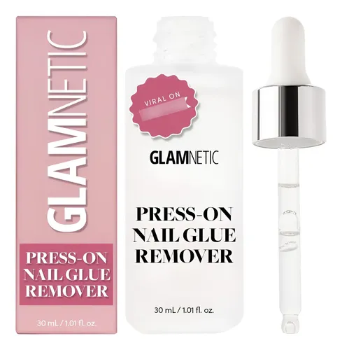 Removedor De Uñas Glamnetic Suave Sin Acetona 1.0 Fl Oz