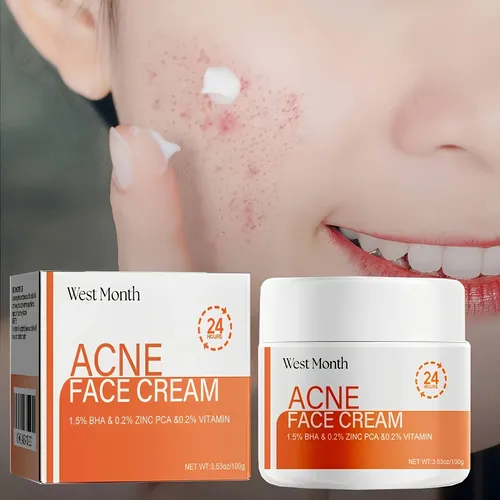 Crema Facial Con Ácido Salicílico 100 G Suave Y No Irrita