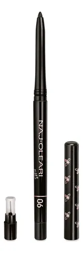 Naj Oleari Irresistible Eyeliner & Kajal Pearly Forest Green Color 06 Intense Black