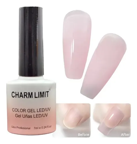 Esmalte Semipermanente Charm Limit Vía Láctea Rosa p/ Uñas UV/LED Hipoalergénico