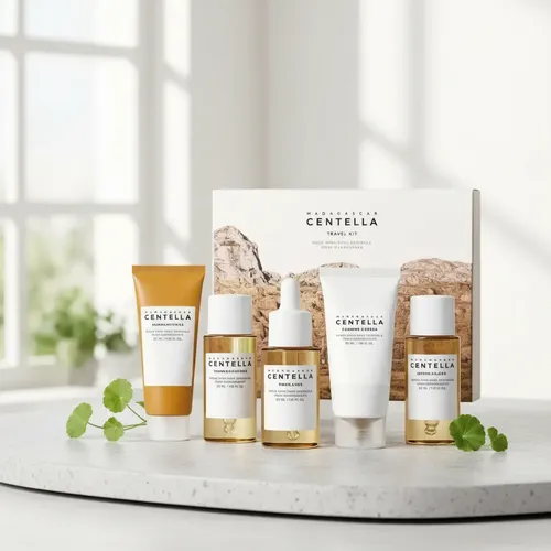 Kit Viaje Skincare Facial 5 Piezas Rutina Completa Para Todo