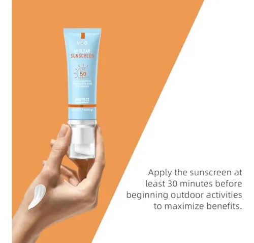 Vgo Protector Solar Facial Transparente Spf 50,
