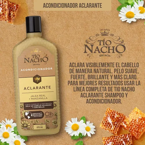 Tío Nacho Acondicionador Aclarante X 415ml