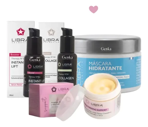 Kit Skincare Piel Madura Booster Instant Mascara Age Libra