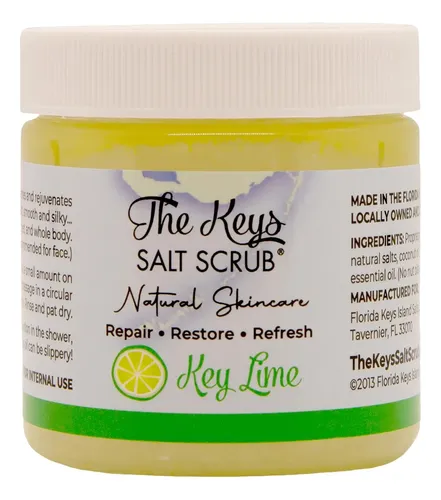 Exfoliante Corporal The Keys Sea Salt Key Lime, 100 Ml Con C