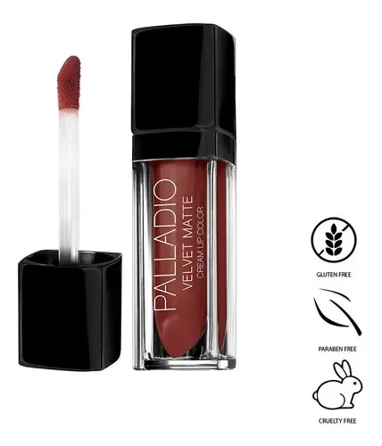 Labial Líquido Palladio Velvet Matte Cream Color Suede
