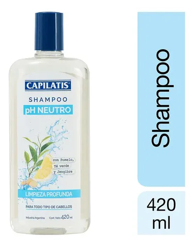 Capilatis Shampoo Limpieza Profunda Ph Neutro 420ml