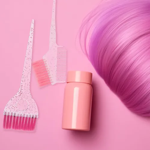 Y 1 Juego De Cuencos Y Cepillos Para Teñir El Cabello, H.