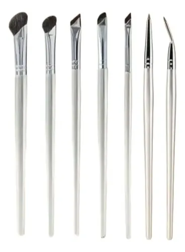 Set De 7 Brochas De Precisión Para Ojos