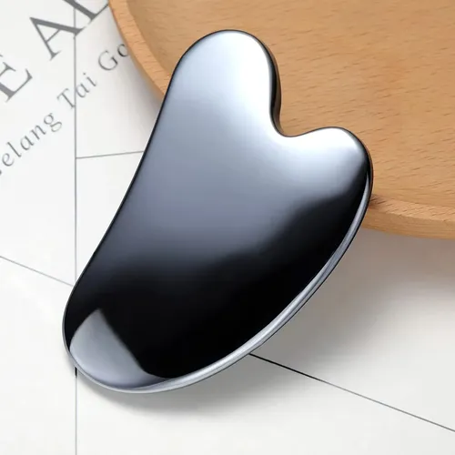 L:gua Sha De Piedra Energética, Masajeador De Drenaje