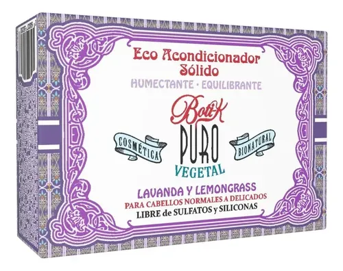 Acondicionador Solido Lavanda Lemongrass X 70g Boti-k Puro