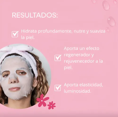 Mascarilla Facial Con Q10 Y Extractos De Manteca Karité Mely