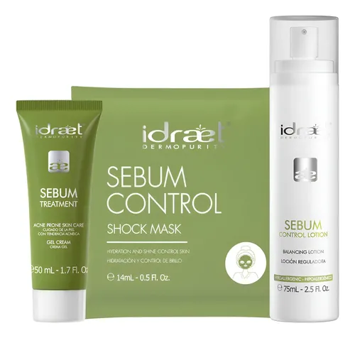 Kit Skincare Para Pieles Grasas Sebum Control Idraet