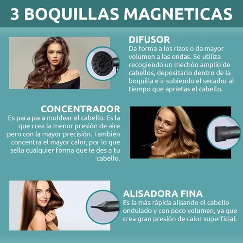Secador De Pelo Profesional Vgr V-401 110000rpm Frío Calor Color Rojo