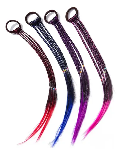 Cintas De Pelo Coloridas Para Niños Con Diseño Degradado De