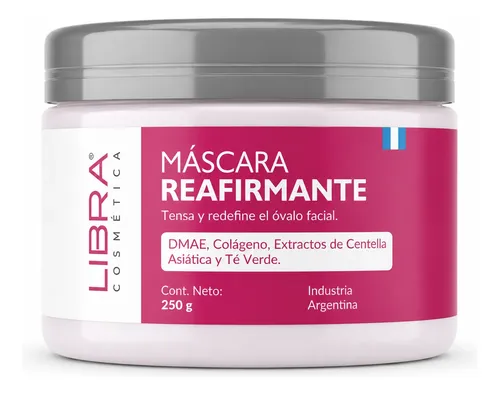 Máscara Reafirmante Facial Libra Dmae Colágeno 250g