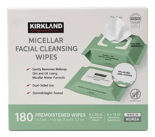Toallitas Faciales Micelares Kirkland Signature
