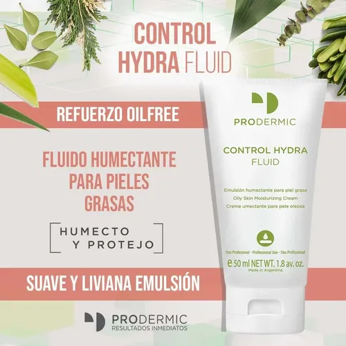 Prodermic Hydra Fluid Emulsión Humectante Piel Grasa 50ml
