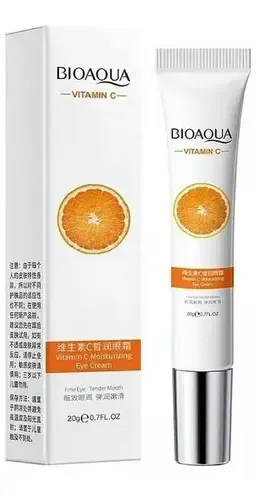 Contorno Ojos Vitamina C Bioaqua Antiarrugas Anti Ojeras