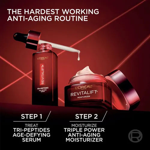 Sérum Revitalift Triple Power De L’oreal Paris, 50 Ml Todo Tipo De Piel Día/noche