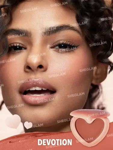Sheglam Rubor En Forma De Corazon Colorete Para Mejillas Tono Del Maquillaje Devotion