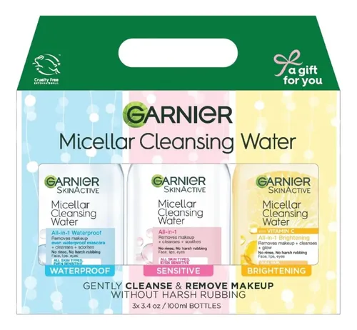 Agua Micelar Garnier Skinactive 3 Pack
