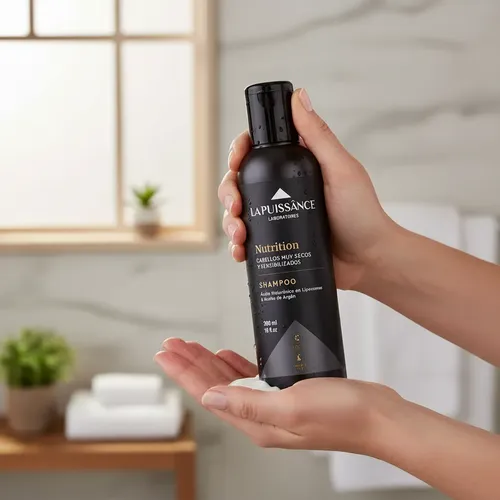 Shampoo Nutrition De Argan Cabello Seco X 300ml La Puissance