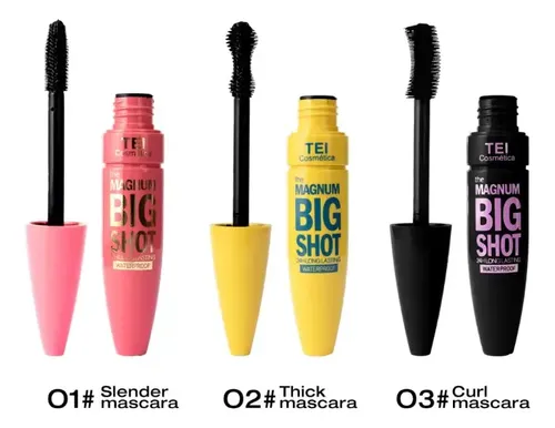 Mascara Pestañas Negro The Magnum Big Shot Tei Waterproof