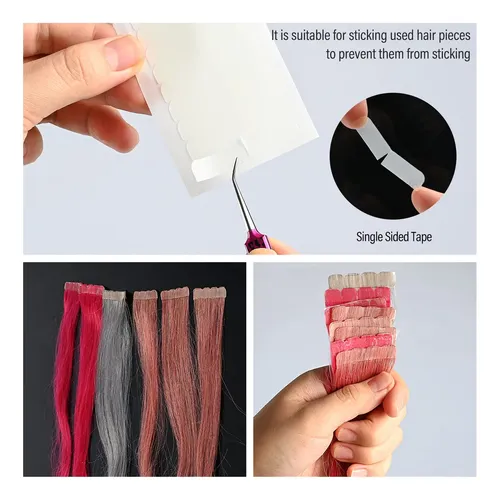 Cinta Adhesiva Para Extensiones De Cabello Ehdis Con Herrami