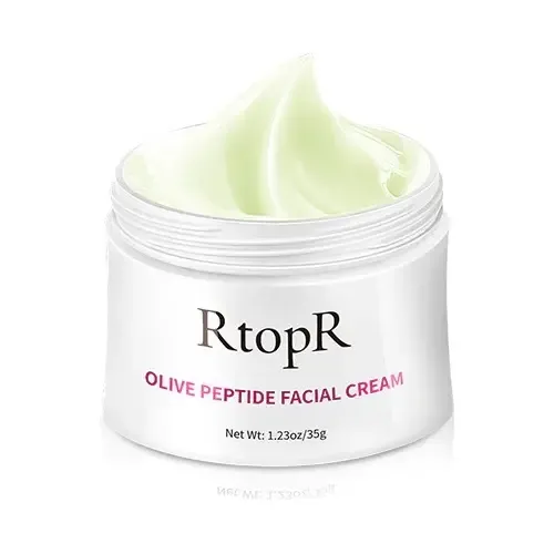 Crema Facial Antiarrugas Firmeza Piel Manchas Oliva Peptido!