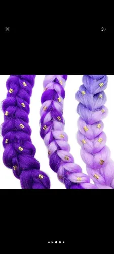 Trenza Rumi Lista Para Usar Guerrera K-pop 60 Cm