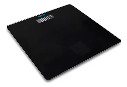 Balanza Digital Sica 915120 Negra 180kg Vidrio