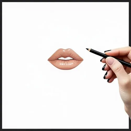 Lápiz Delineador Labial De Madera Nabi 12 Colores Surtidos