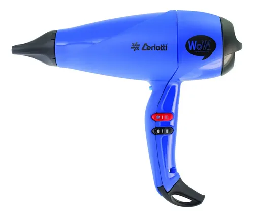 Secador Ceriotti Wow 2000w Profesional Con Aire Frío Color Azul