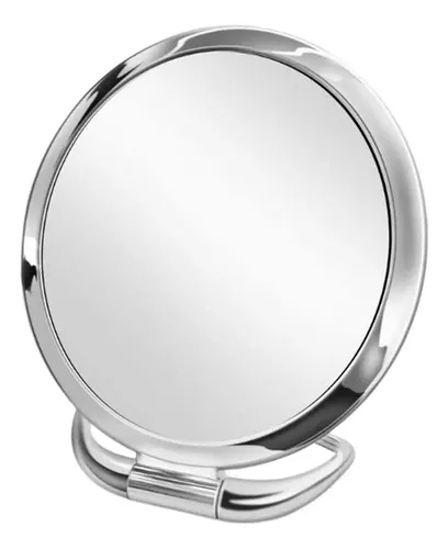Espejo De Maquillaje Plegable Astilla Redonda
