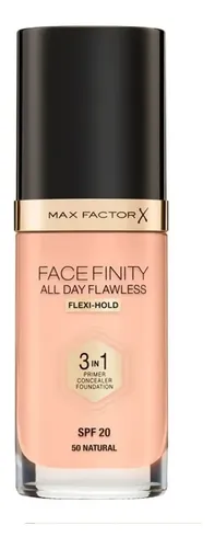 Max Factor Base De Maquillaje Facefinity All Day Flawless Tono C50 Natural